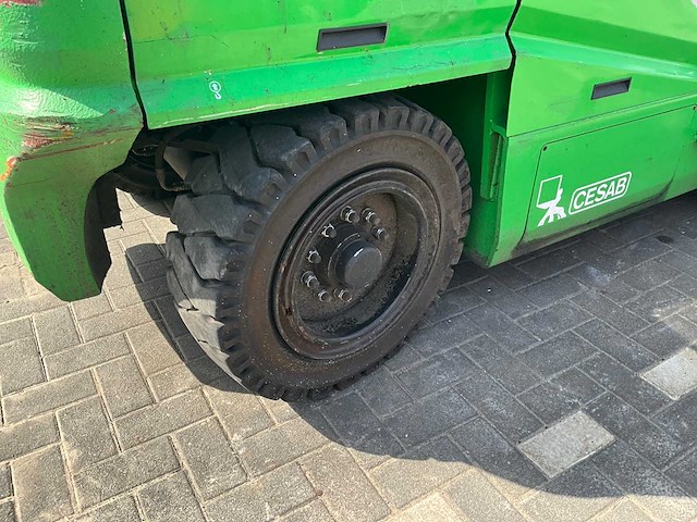 2009 cesab eco-p70 vorkheftruck - afbeelding 8 van  24