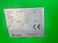 2009 cesab eco-p70 vorkheftruck - afbeelding 17 van  24
