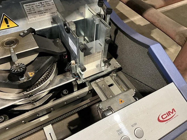 2009 cim me2000 markeer/stans machine - afbeelding 6 van  10