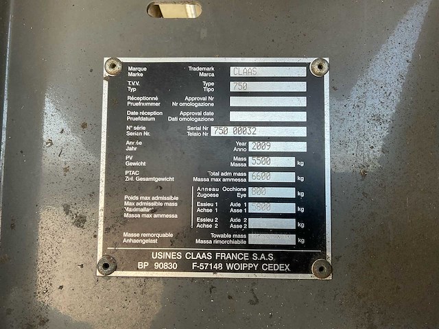 2009 claas 455 rollant uniwrap pers- wikkel combinatie - afbeelding 26 van  28