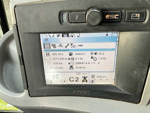 2009 claas arion 640 a19 vierwielaangedreven landbouwtractor - afbeelding 11 van  49