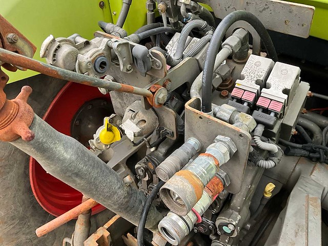 2009 claas arion 640 a19 vierwielaangedreven landbouwtractor - afbeelding 21 van  49