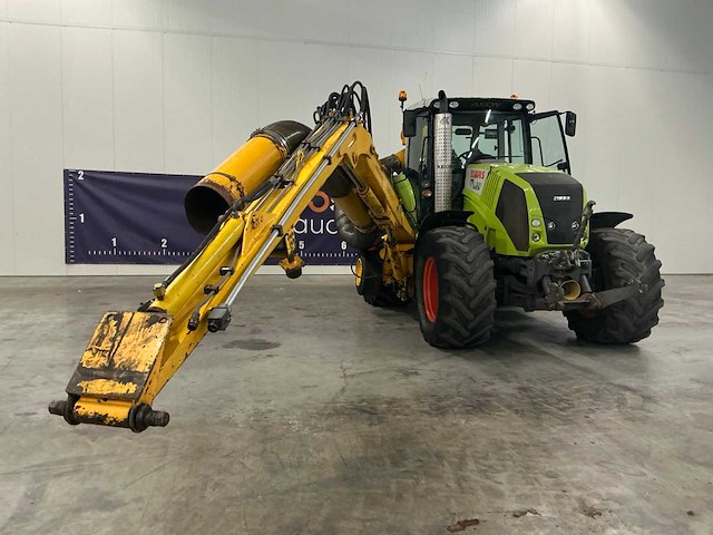2009 claas axion 820 vierwielaangedreven landbouwtractor - afbeelding 11 van  33