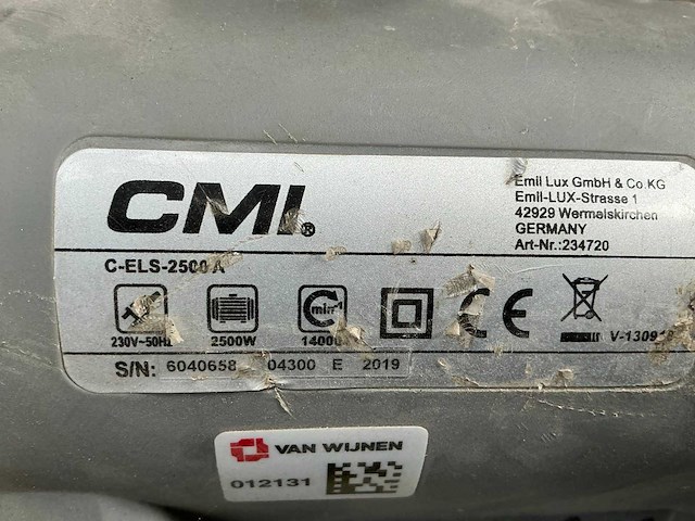 2009 cmi bladblazer - afbeelding 2 van  2