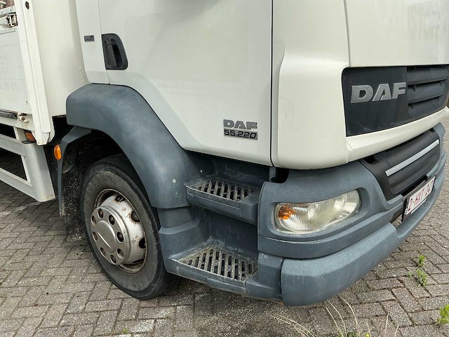 2009 daf lf 55.220 open laadbak - afbeelding 10 van  35