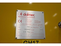 2009 dalmec pmc kolomzwenkkraan voorzien van vacuümheffer - afbeelding 1 van  4