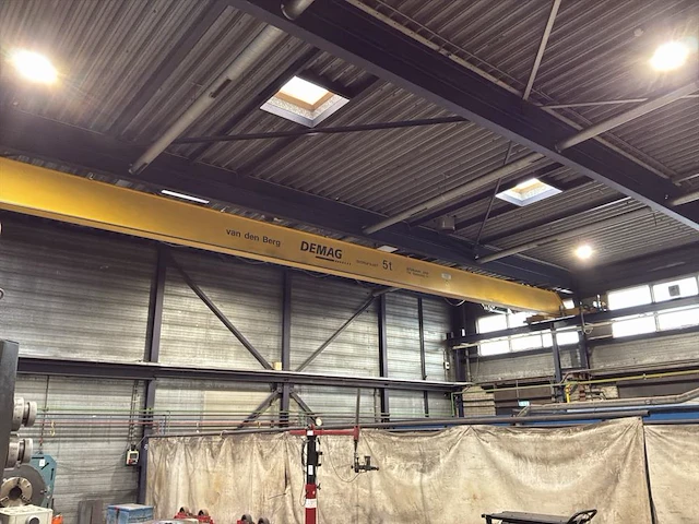2009 demag 5t bovenloopkraan - afbeelding 5 van  9