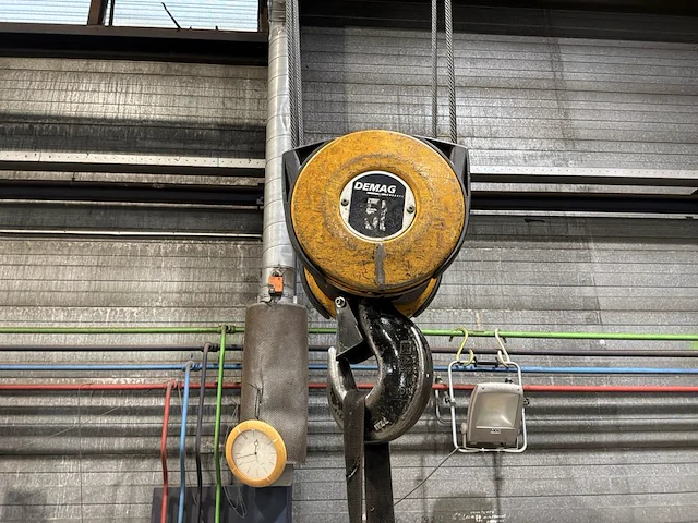 2009 demag 5t bovenloopkraan - afbeelding 8 van  9