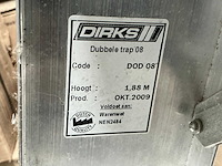 2009 dirks dod 08 aluminium dubbele trap - afbeelding 4 van  4