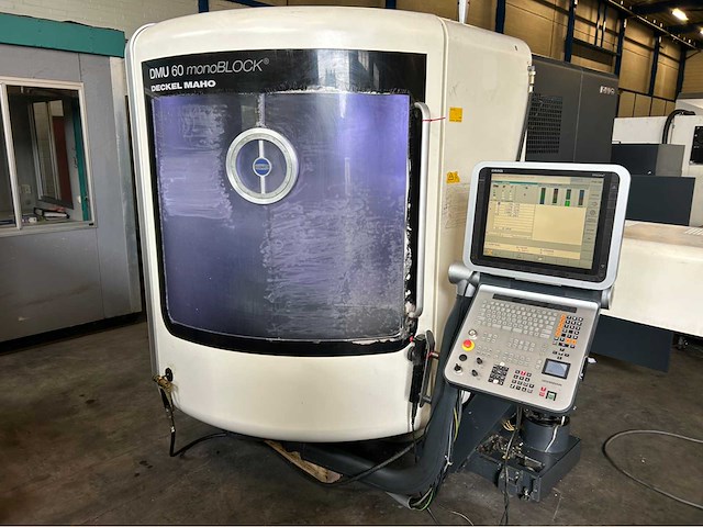 2009 dmg dmu 60 monoblock cnc universeel machinecentrum - afbeelding 1 van  21