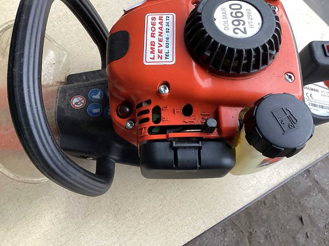 2009 dolmar ht 2960 heggenschaar - afbeelding 6 van  8