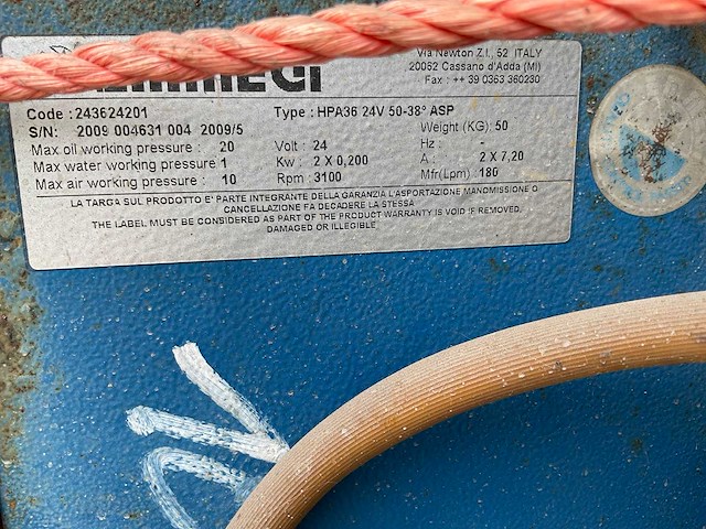 2009 emmigi hpa36 oliekoeler (2x) - afbeelding 6 van  7