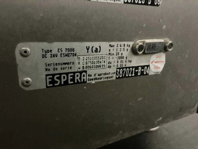 2009 espera es7000 checkweigher - afbeelding 4 van  12