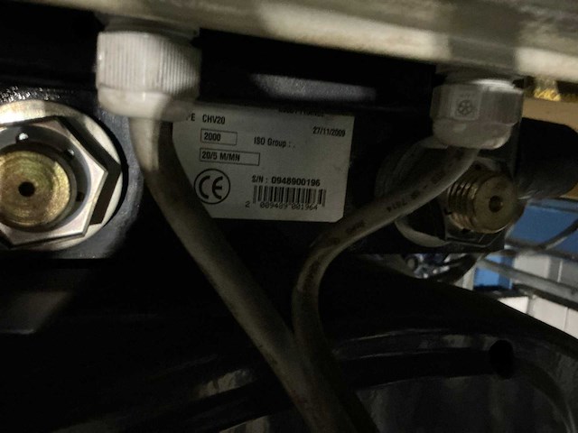 2009 eurochain vr12/chv20 bovenloophalkraan - afbeelding 5 van  7