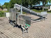 2009 feltacon 52a weeg / afvul machine met transportband - afbeelding 1 van  14