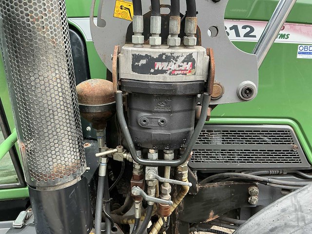 2009 fendt 312 vario tms vierwielaangedreven landbouwtractor - afbeelding 8 van  26
