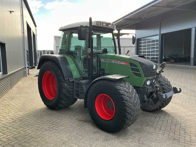 2009 fendt 312 vario tms vierwielaangedreven landbouwtractor - afbeelding 19 van  24