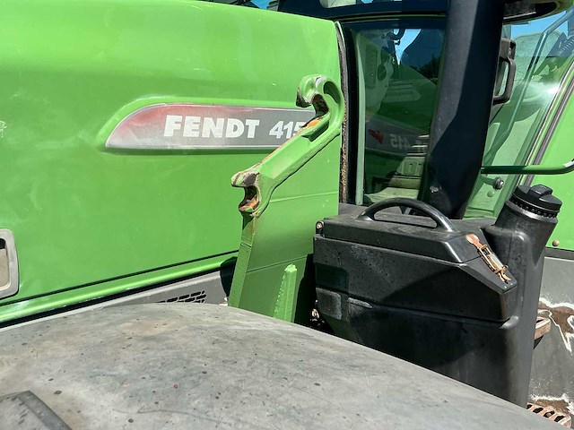 2009 fendt 415 vario tms vierwielaangedreven landbouwtractor - afbeelding 11 van  41