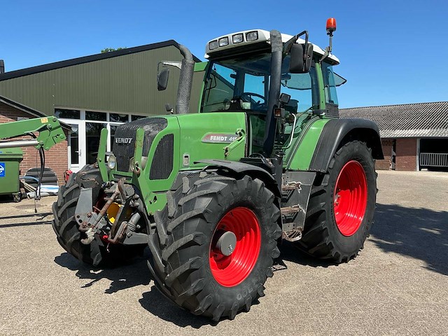 2009 fendt 415 vario tms vierwielaangedreven landbouwtractor - afbeelding 1 van  41
