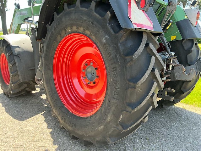 2009 fendt 415 vario tms + voorlader (combinatie kavel) - afbeelding 2 van  45