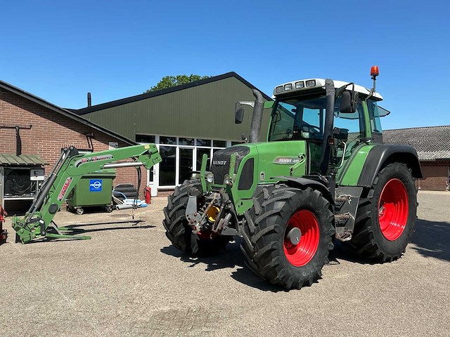 2009 fendt 415 vario tms + voorlader (combinatie kavel) - afbeelding 6 van  45