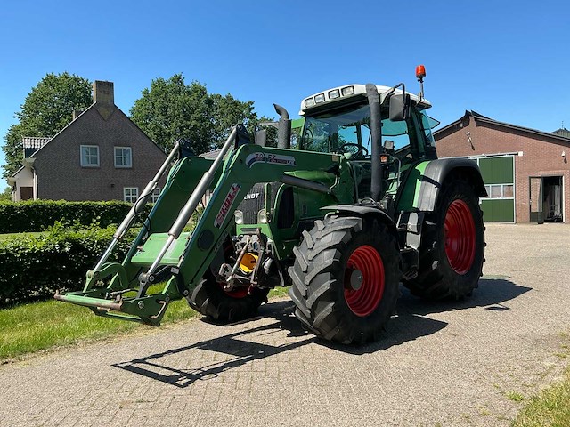2009 fendt 415 vario tms + voorlader (combinatie kavel) - afbeelding 1 van  45