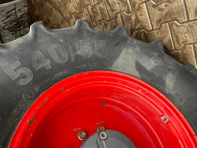 2009 fendt 714 vario tms vierwielaangedreven landbouwtractor - afbeelding 5 van  31