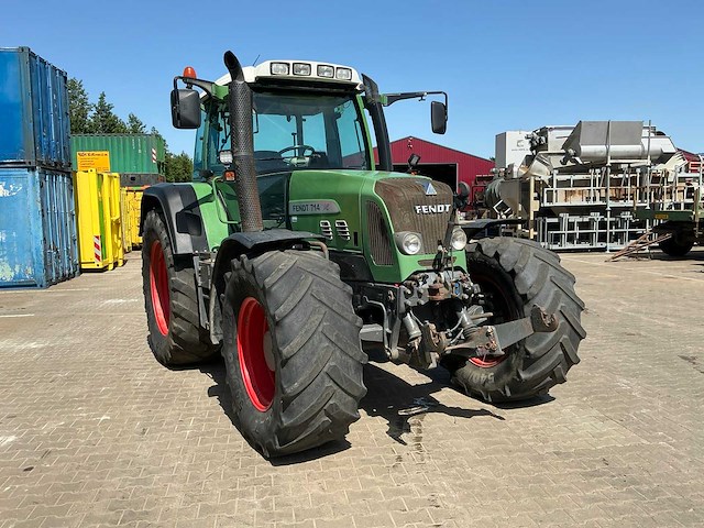 2009 fendt 714 vario vierwielaangedreven landbouwtractor - afbeelding 11 van  17