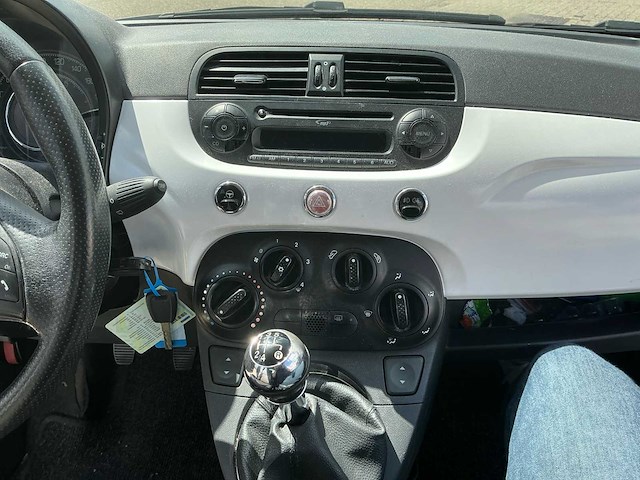 2009 fiat 500 1.2 naked personenauto - afbeelding 14 van  24