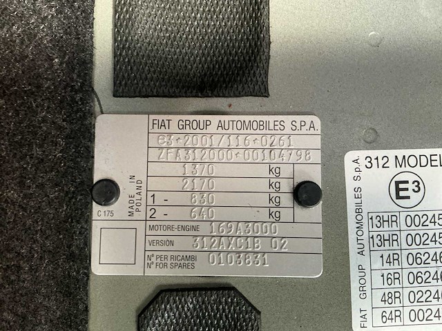 2009 fiat 500 1.4-16v pop personenauto - afbeelding 12 van  14