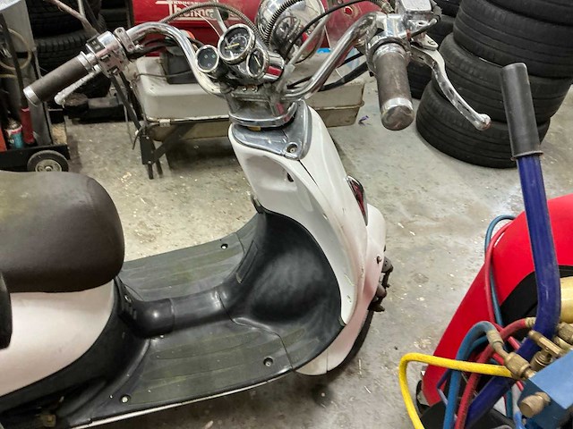 2009 fosti bromscooter grande retro ft50qt brommer - afbeelding 7 van  9