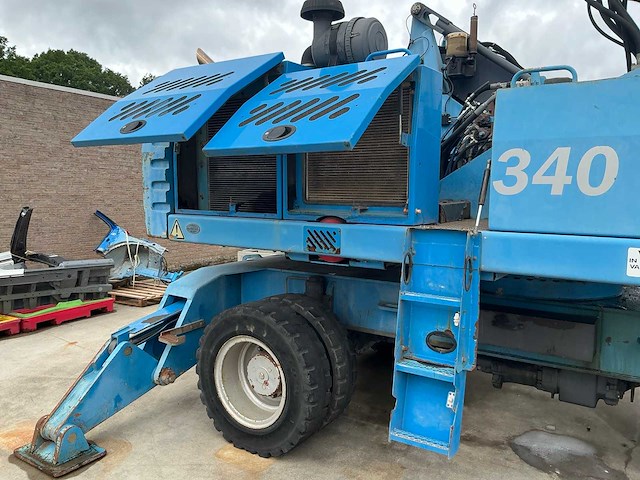 2009 fuchs mhl 340 overslagkraan met poliepgrijper - afbeelding 5 van  31