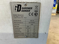 2009 gardner denver ese 30 schroefcompressor - afbeelding 8 van  16