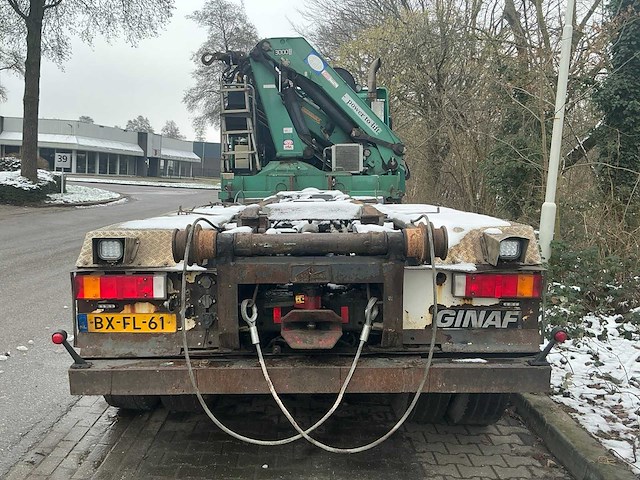 2009 ginaf 3233s 6x2 bakwagen met autolaadkraan - afbeelding 29 van  33