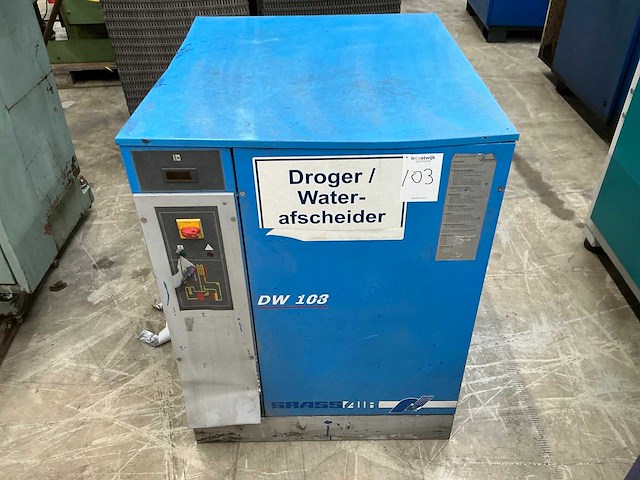 2009 grassair dw 108 luchtdroger - afbeelding 2 van  7