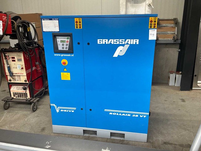2009 grassair rlr 25 v9 schroefcompressor - afbeelding 2 van  6
