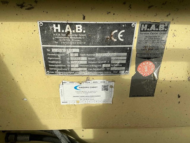 2009 h.a.b. s165 24d hoogwerker - afbeelding 15 van  22