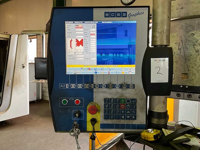 2009 haco erm 60-320 cnc-kantbank - afbeelding 8 van  25