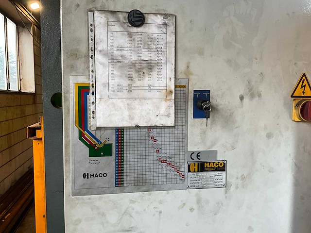 2009 haco erm 60-320 cnc-kantbank - afbeelding 10 van  25