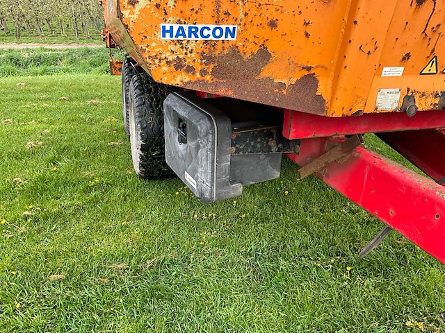 2009 harcon gd7500 dumper aanhanger - afbeelding 10 van  17