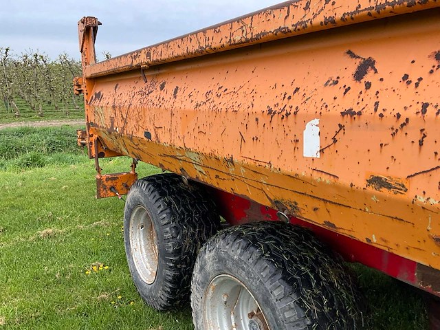 2009 harcon gd7500 dumper aanhanger - afbeelding 12 van  17