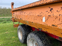 2009 harcon gd7500 dumper aanhanger - afbeelding 12 van  17