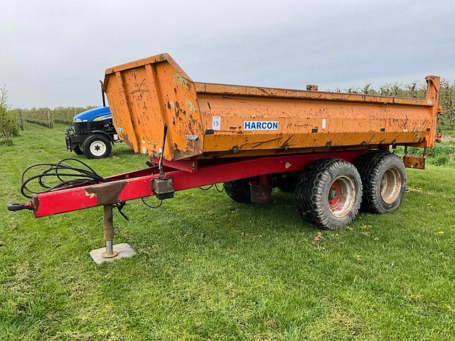 2009 harcon gd7500 dumper aanhanger - afbeelding 1 van  17