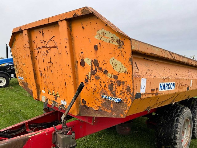 2009 harcon gd7500 dumper aanhanger - afbeelding 7 van  17