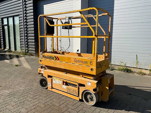 2009 haulotte optimum 6 hoogwerker - afbeelding 6 van  11