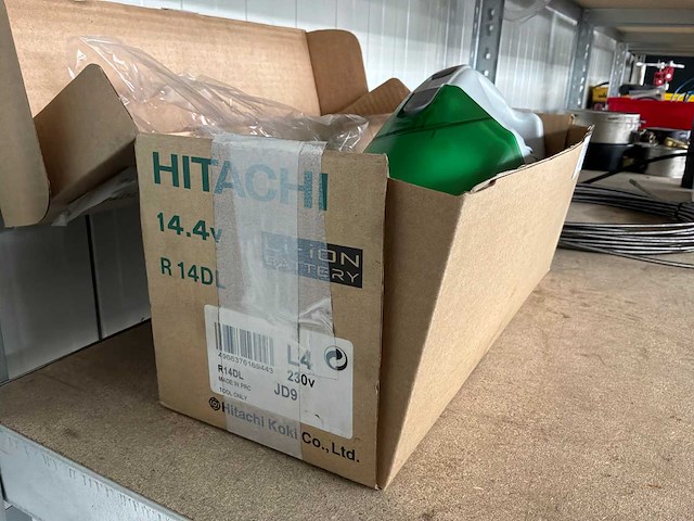 2009 hitachi r14dl accu stofzuiger - afbeelding 7 van  7