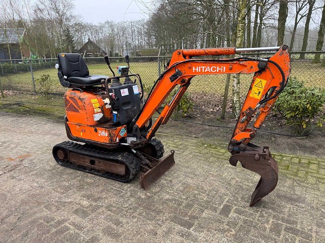 2009 hitachi zx10u minigraafmachine - afbeelding 1 van  17