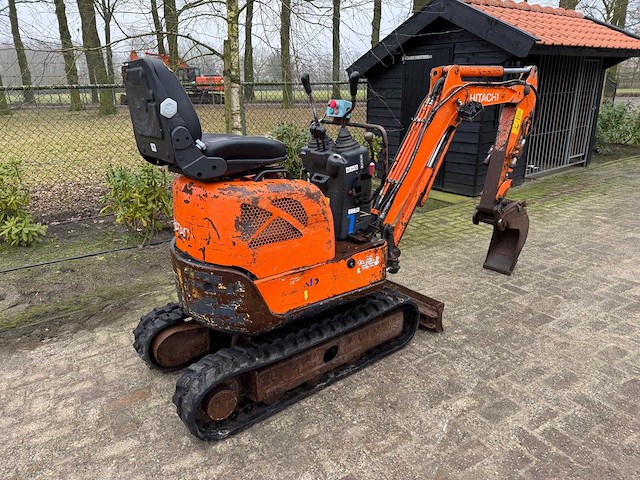 2009 hitachi zx10u minigraafmachine - afbeelding 11 van  17