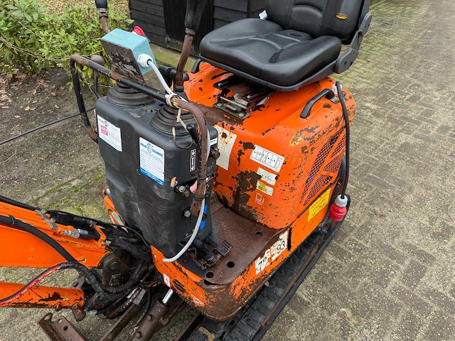 2009 hitachi zx10u minigraafmachine - afbeelding 3 van  17