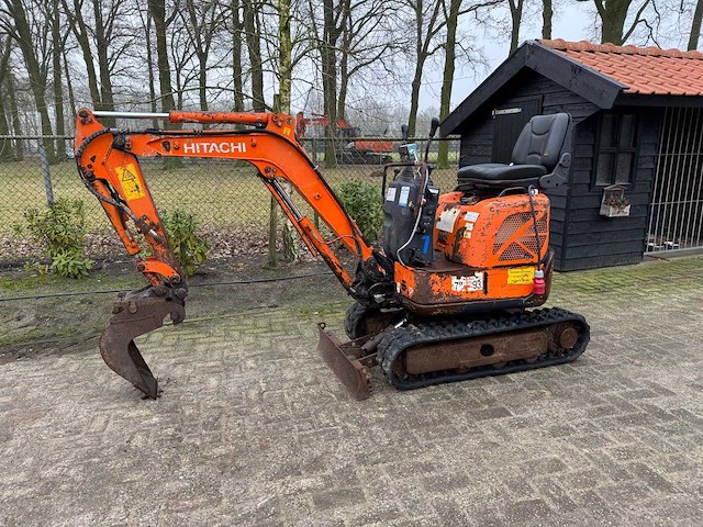 2009 hitachi zx10u minigraafmachine - afbeelding 14 van  17